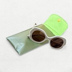 Longchamp LO780S Sunglasses in 319 Khaki and White